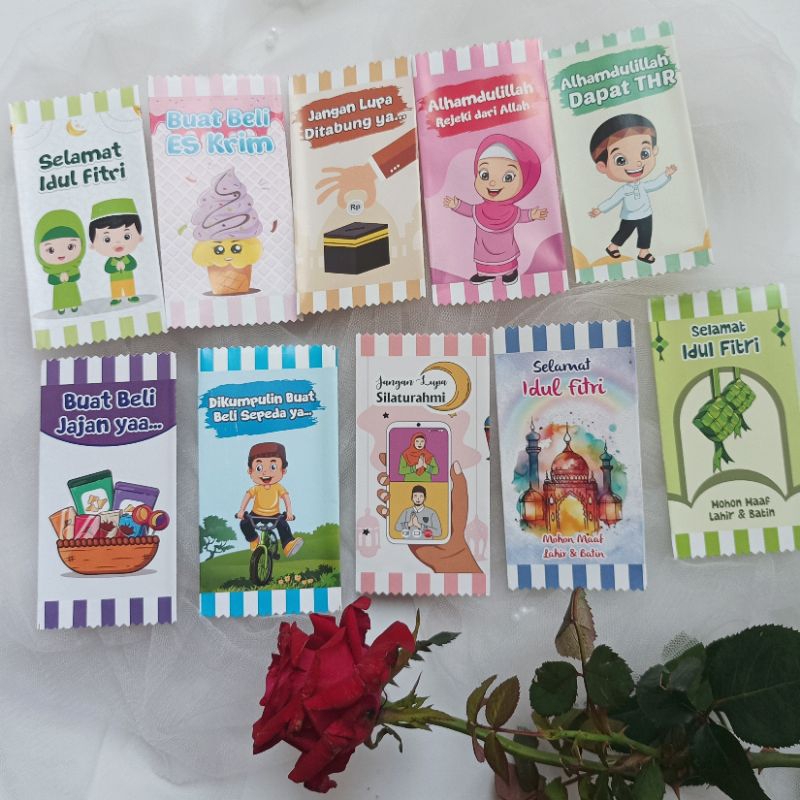 

Amplop lebaran lucu bentuk permen