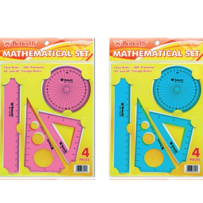 

Penggaris Butterfly Mathematical - Penggaris matematika
