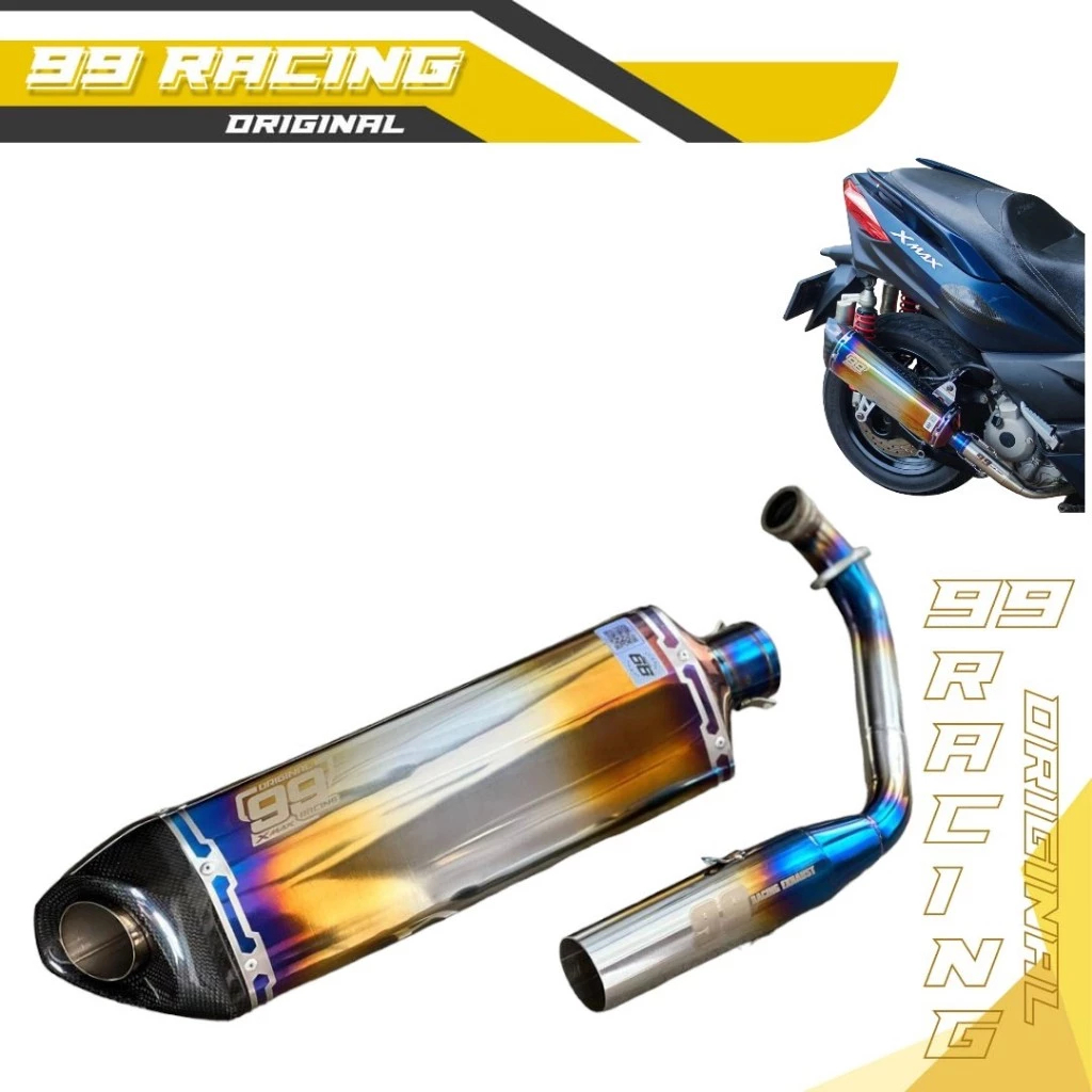Knalpot Xmax 250 / 300 Fullset Original 99 Racing