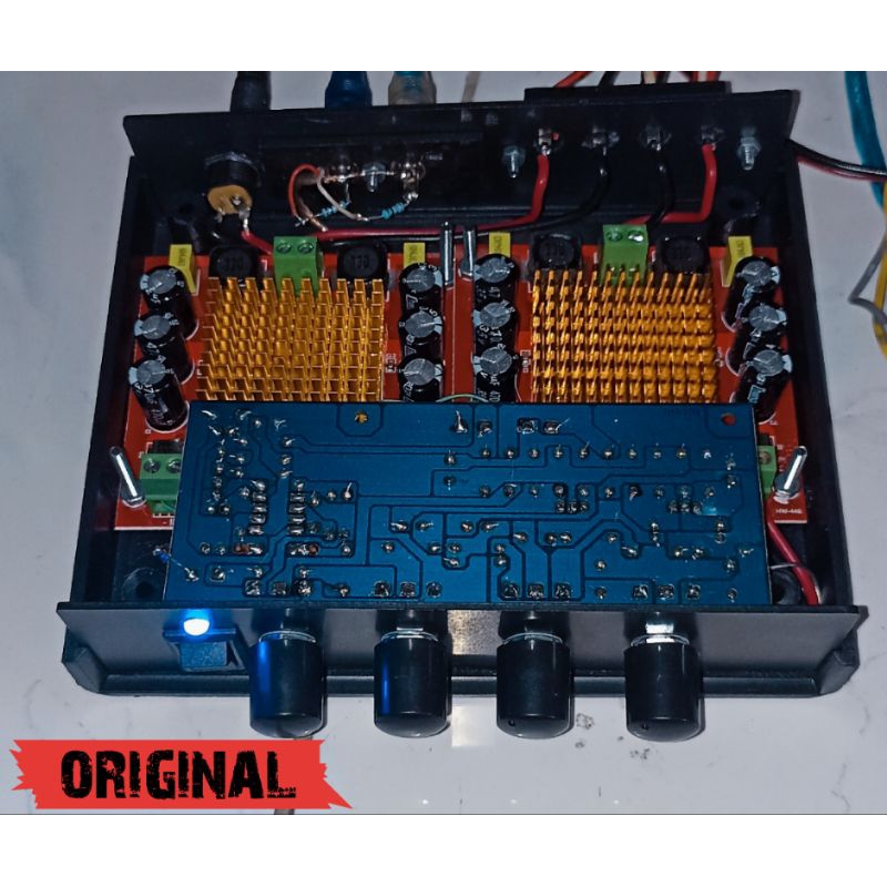 power amplifier 300 watt IC ORIGINAL / 150 watt midle + 150 watt subwoofer