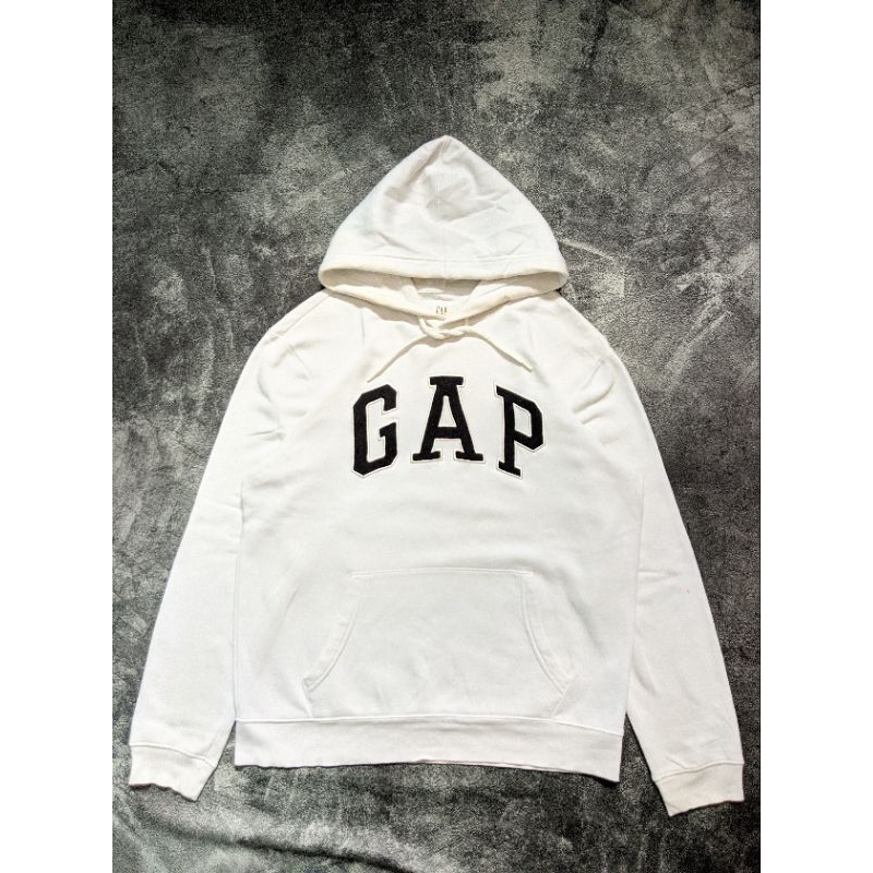 hoodie gap putih