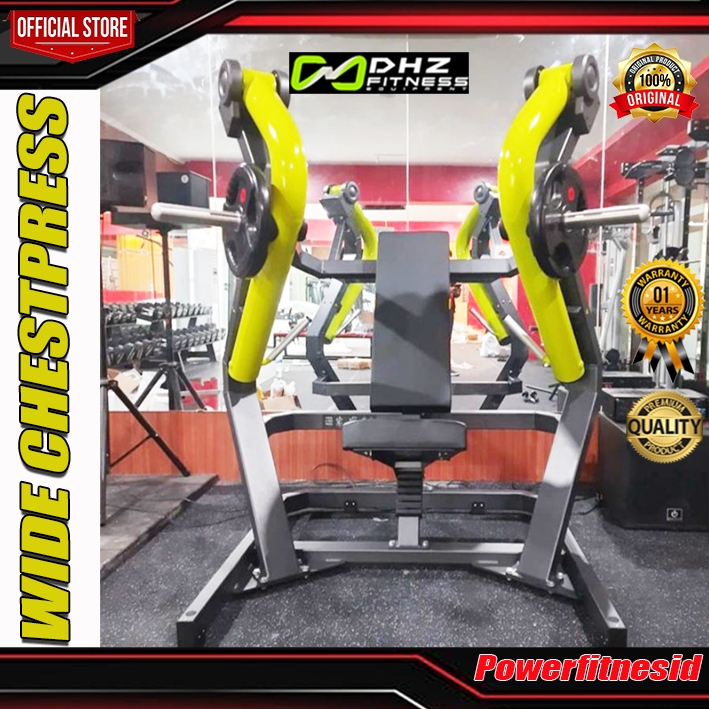 Alat Fitness Wide Chest Press DHZ ORIGINAL