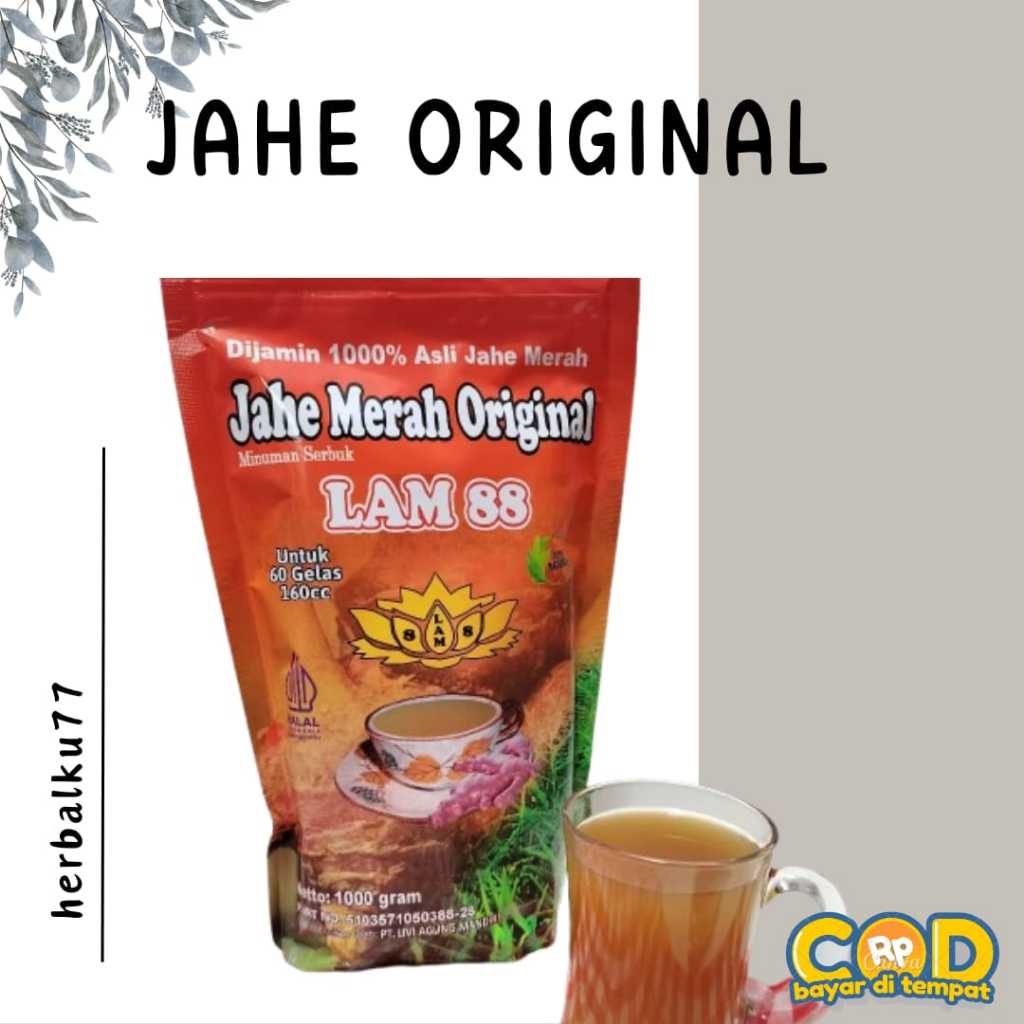 

BUBUK JAHE MERAH INSTAN 1KG