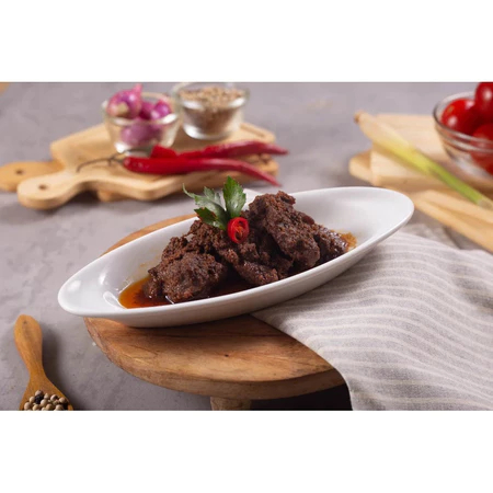 

Mamafuji - Rendang Daging Isi 5 Potong Khas Padang asli masakan has padang