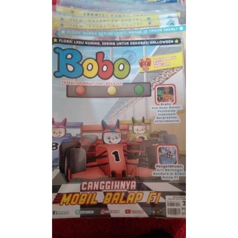 majalah bobo edisi tahun 2011 hingga 2019 campur