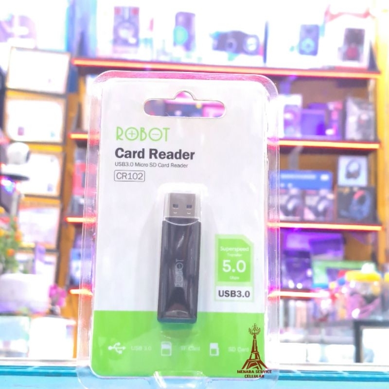 Robot Card Reader USB3.0 Micro SD Card Reader CR102
