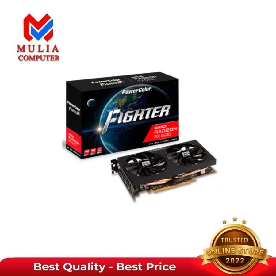 VGA POWERCOLOR RX6600 8GB FIGHTER