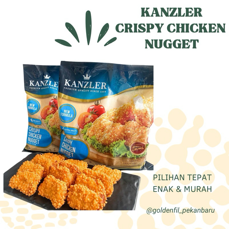 

Kanzler nugget crispy 120g / 450gr
