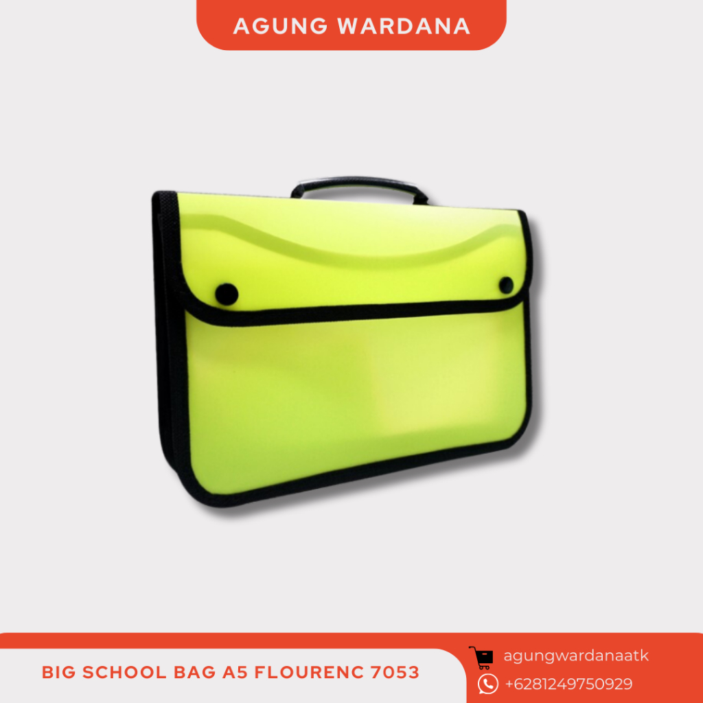 

BIG SCHOOL BAG A5 FLOURENC 7053