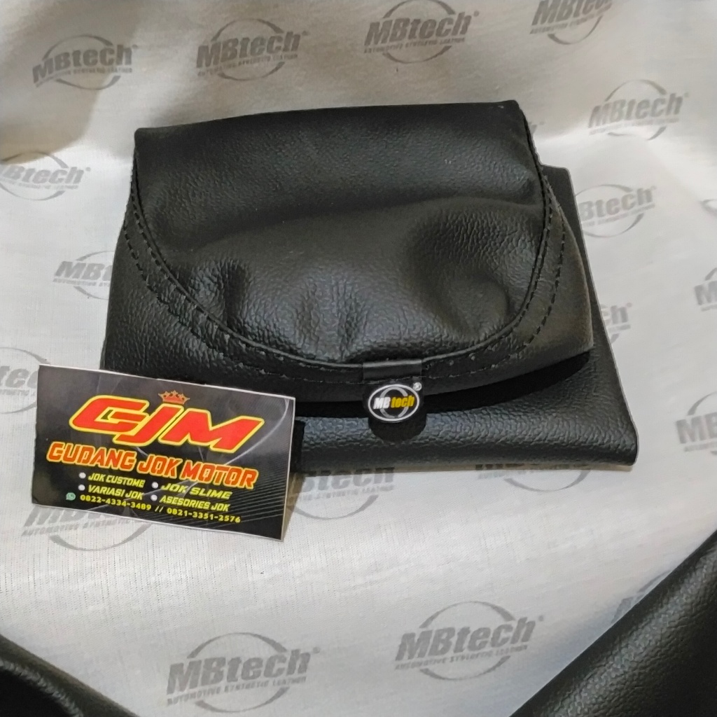 SARUNG JOK MOTOR/Kulit jok jahit vario150 125 BEAT FI MIO FAZZIO scoopy genio BAHAN KULIT MBTECH