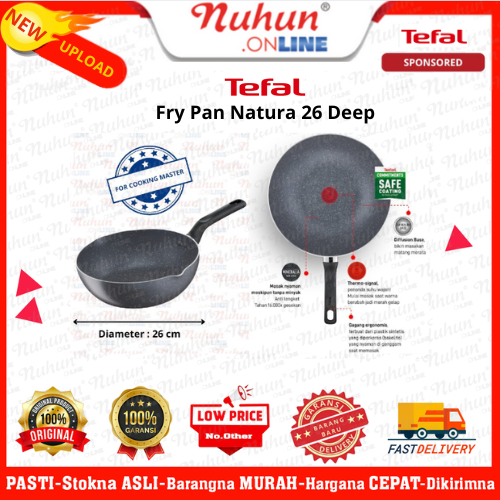 Tefal Fry Pan Natura 26 Deep