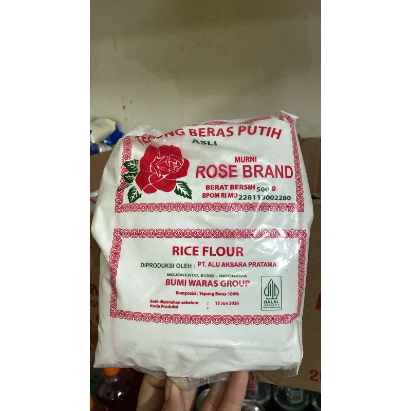 

Tepung Beras Rosebrand 500gr