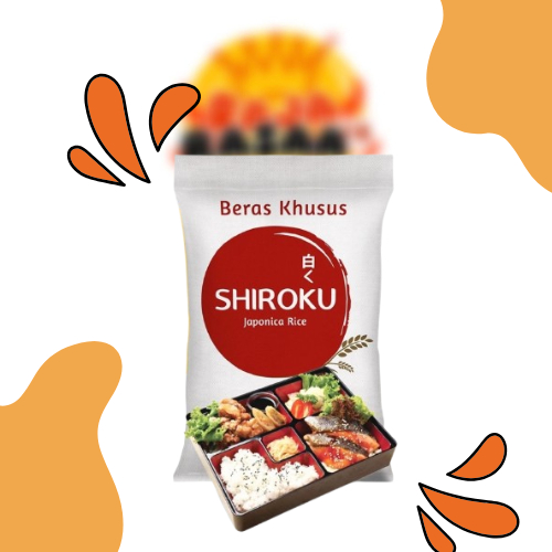 

BERAS JAPONICA SHIROKU 5 KG / BERAS SUSHI / BERAS BENTO / BERAS TARABAS / BERAS BULAT