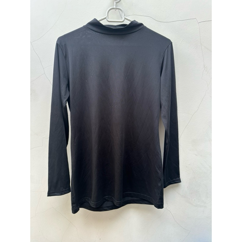 preloved inner manset / longsleeve hitam