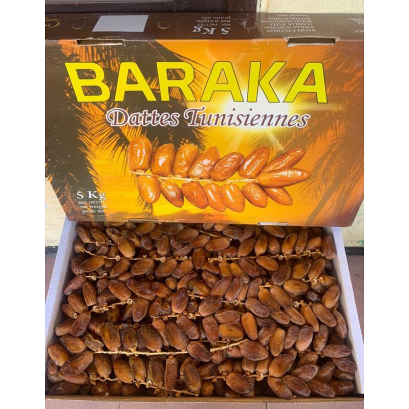 

Kurma Tunisia Tangkai Baraka 5 KG