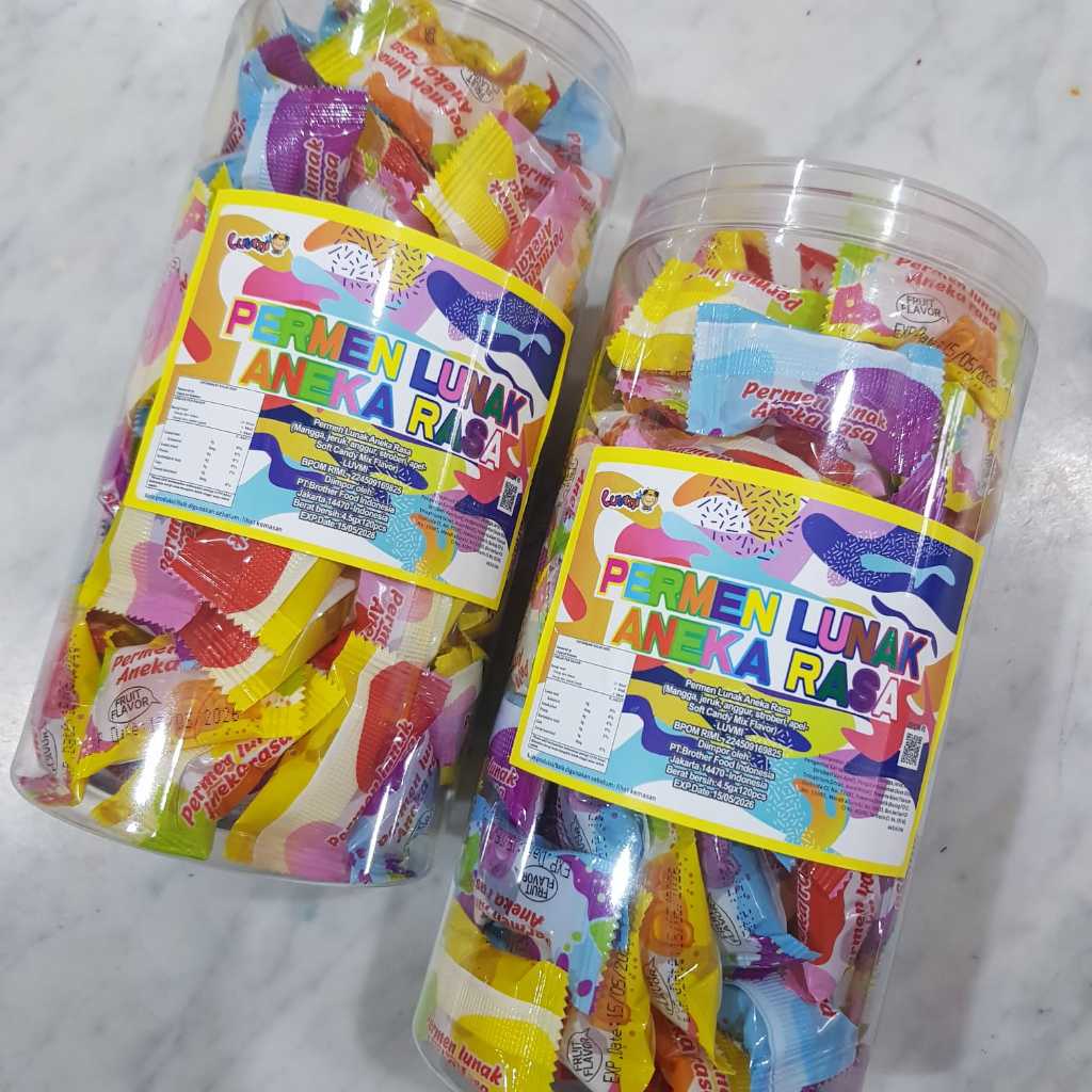 

Permen Lunak Aneka Rasa Buah Viral