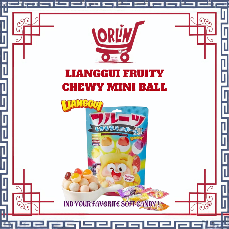 

LIANGGUI FRUITY CHEWY MINI BALL