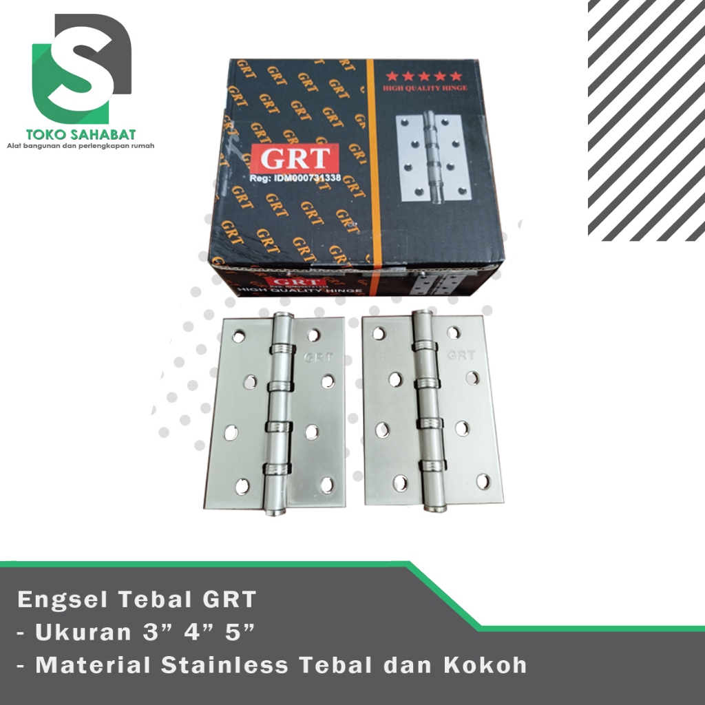 Engsel Pintu Tebal / Engsel Pintu GRT / Engsel Jendela