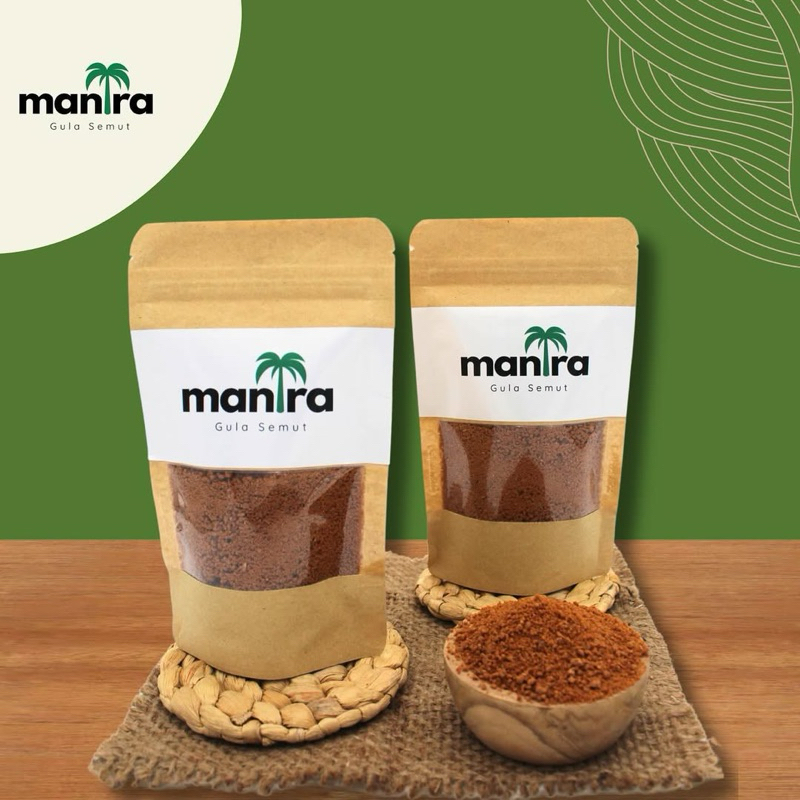 

MANIRA Gula Semut Organik 100gr - Pemanis Alami Sehat untuk Minuman dan Masakan