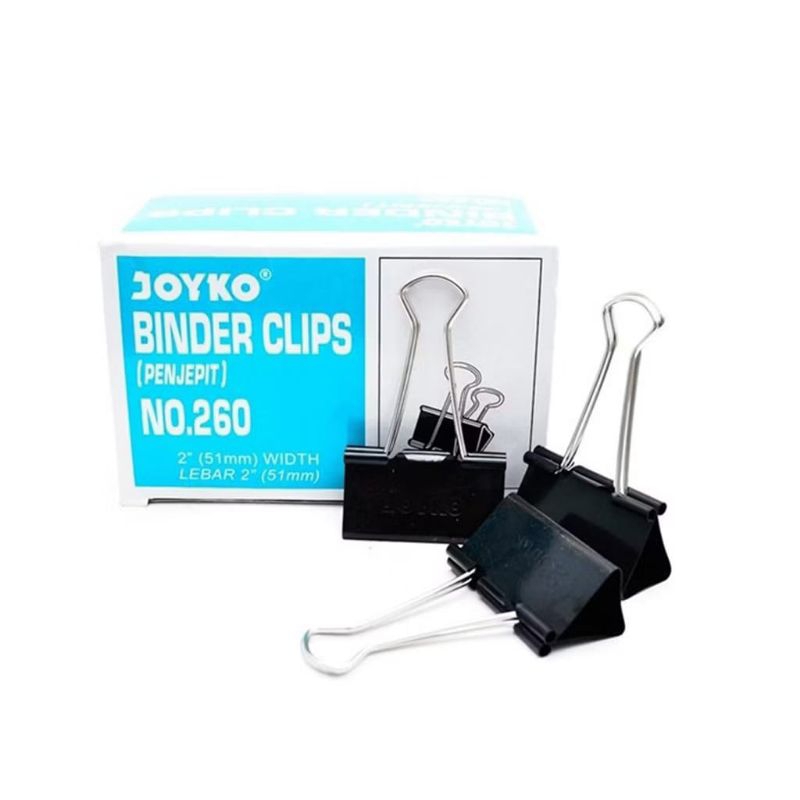 

Binder Clips JOYKO No.260 / Penjepit Kertas