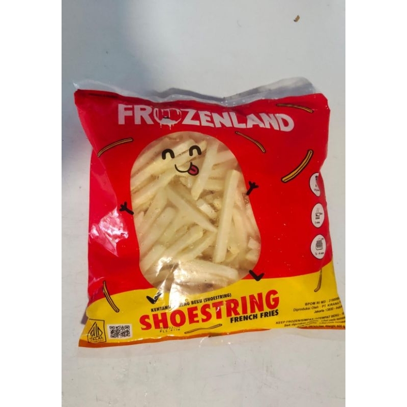 

KENTANG FROZEN LAND SHOESTRING 500GR