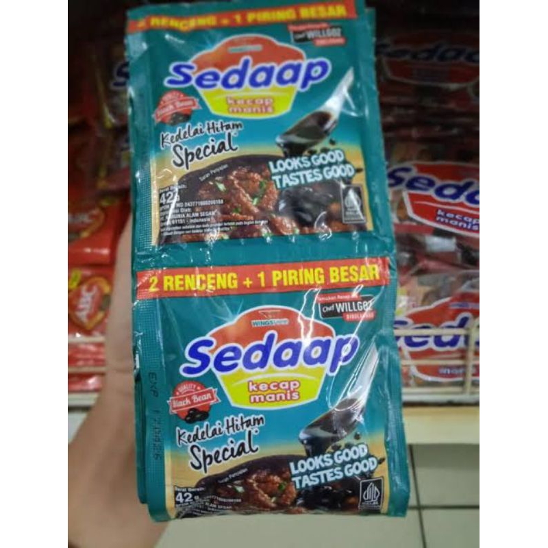 

kecap sedap special 1 renceng isi 12 shacet