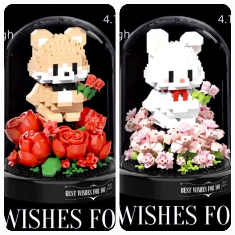 Bricks Block Flower Special Edition