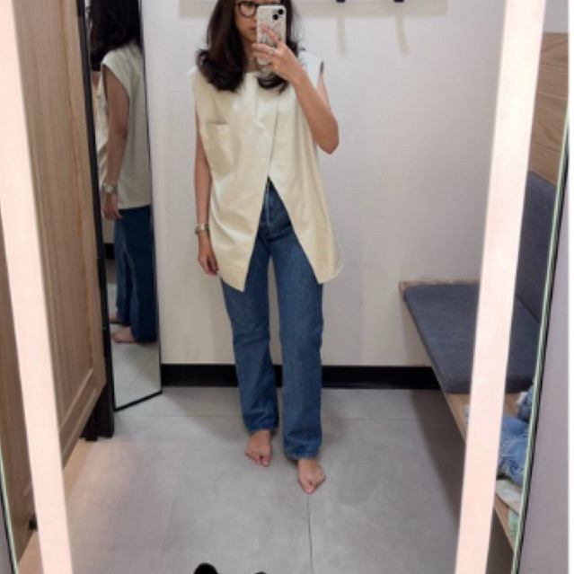 Levi's 501 Regular Straight Jeans Shout Out Stone Dark Blue Not Wide Leg Levis not HnM H&M Zara Mang