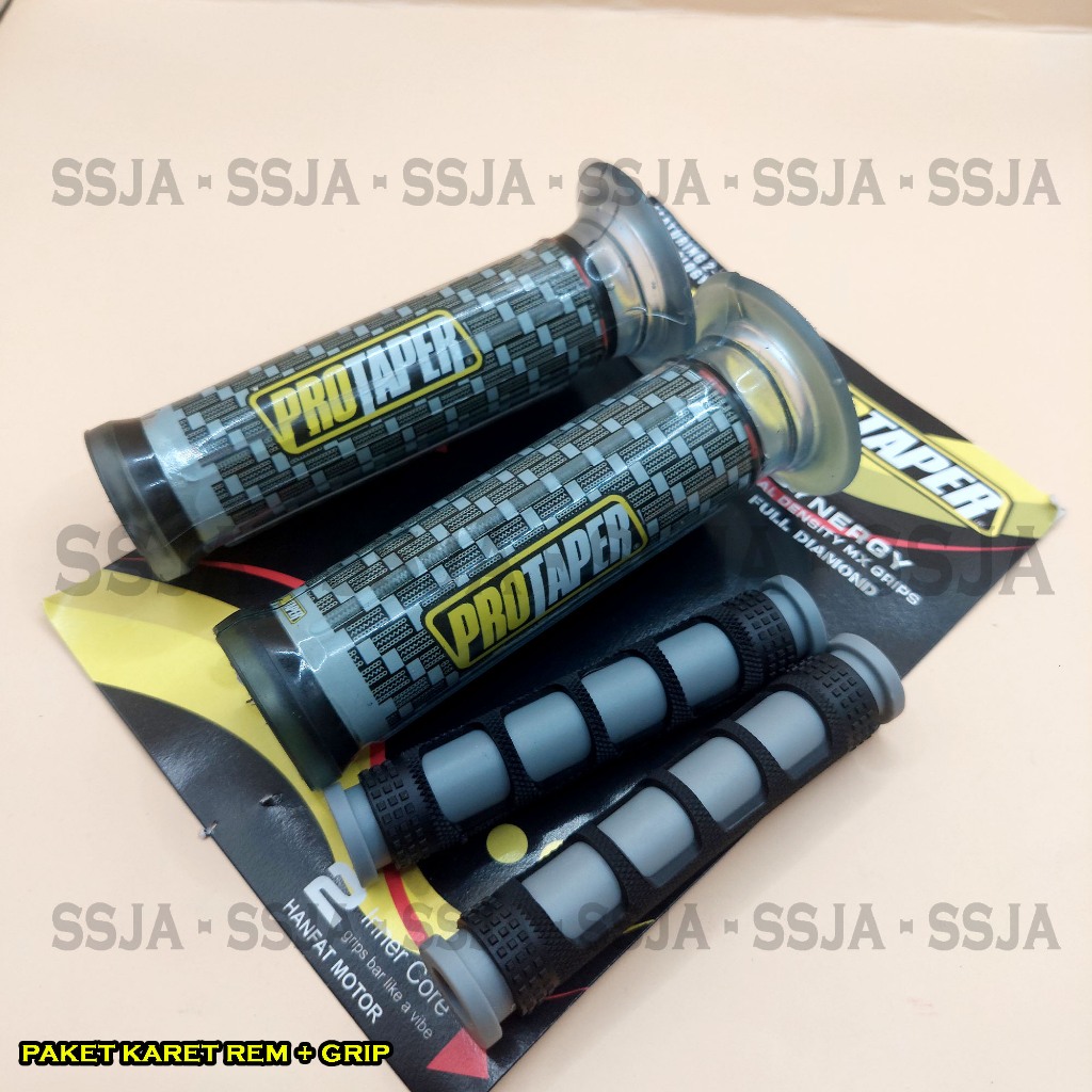 HOT PRODUCT Promo Paket Handgrip Motor / Grip Motor / Handfat / Sarung Gas Motor Variasi Set Karet