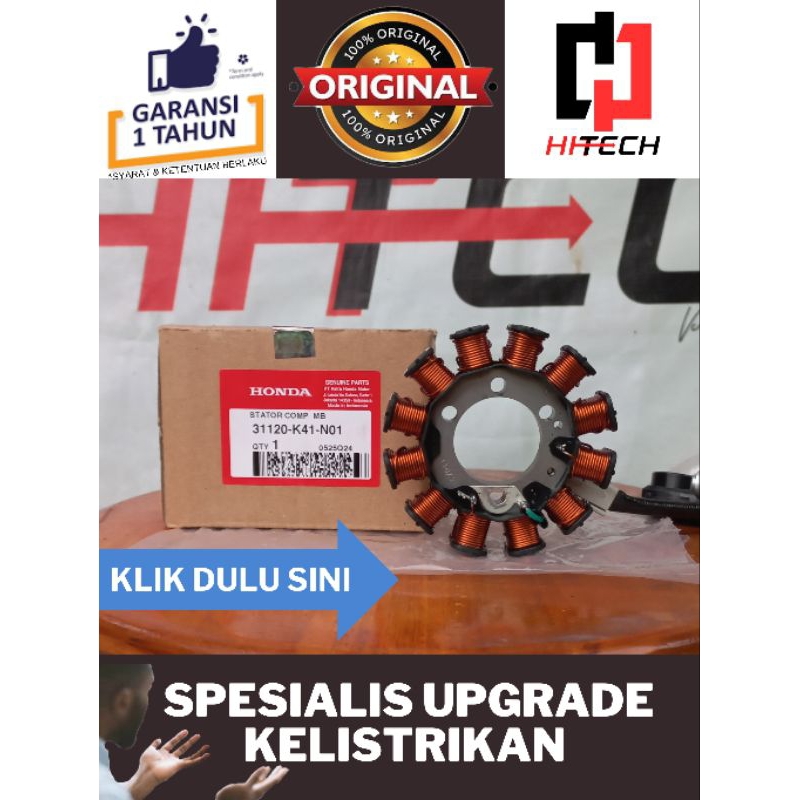 SPUL FULLWAVE SUPRA X125 Fi BLADE Fi ORIGINAL K41-N01 (MITSUBA) | SPUL UPGRADE LILIT ULANG