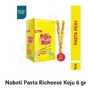 

nabati pasta richeese keju 6gr