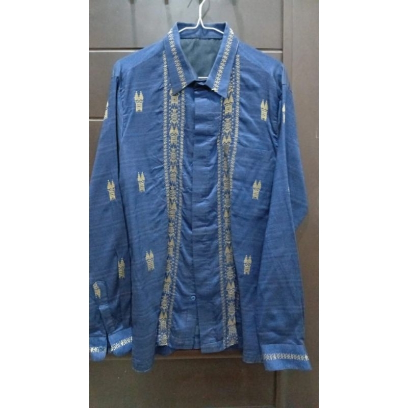 Preloved Kemeja songket