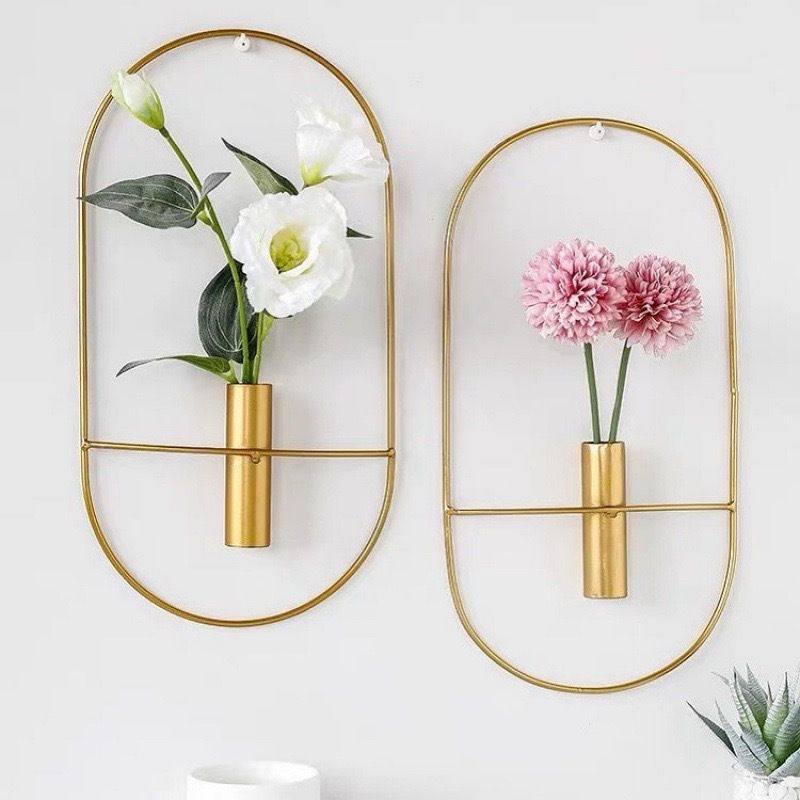 Hiasan dinding Minimalis Bunga Plastik