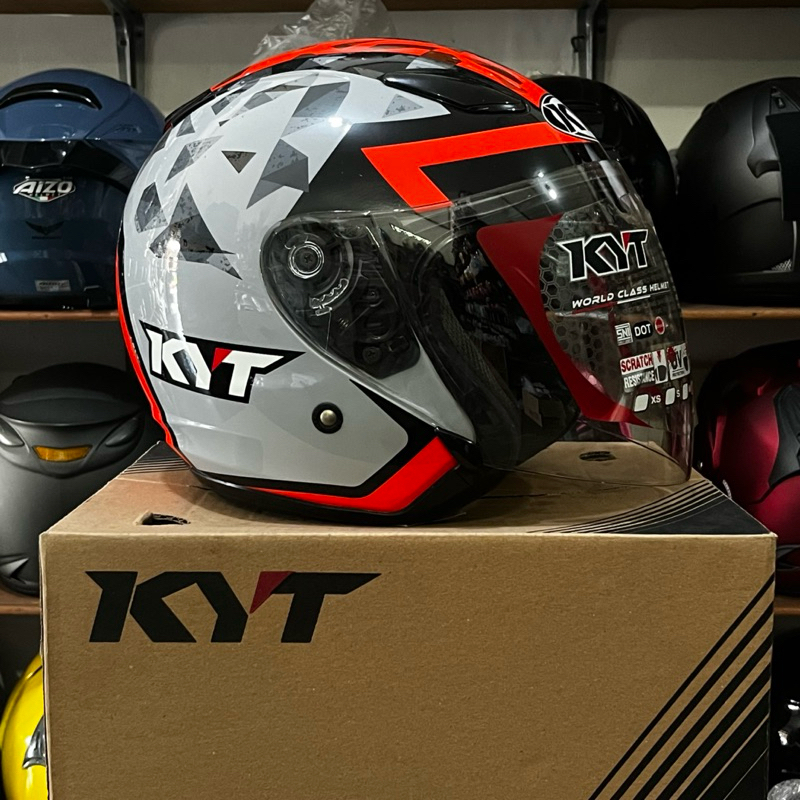 HELM KYT DJ MAXI MOTIF ORIGINAL