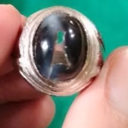 Natural Batu Combong Wulung Tundung Bawuk