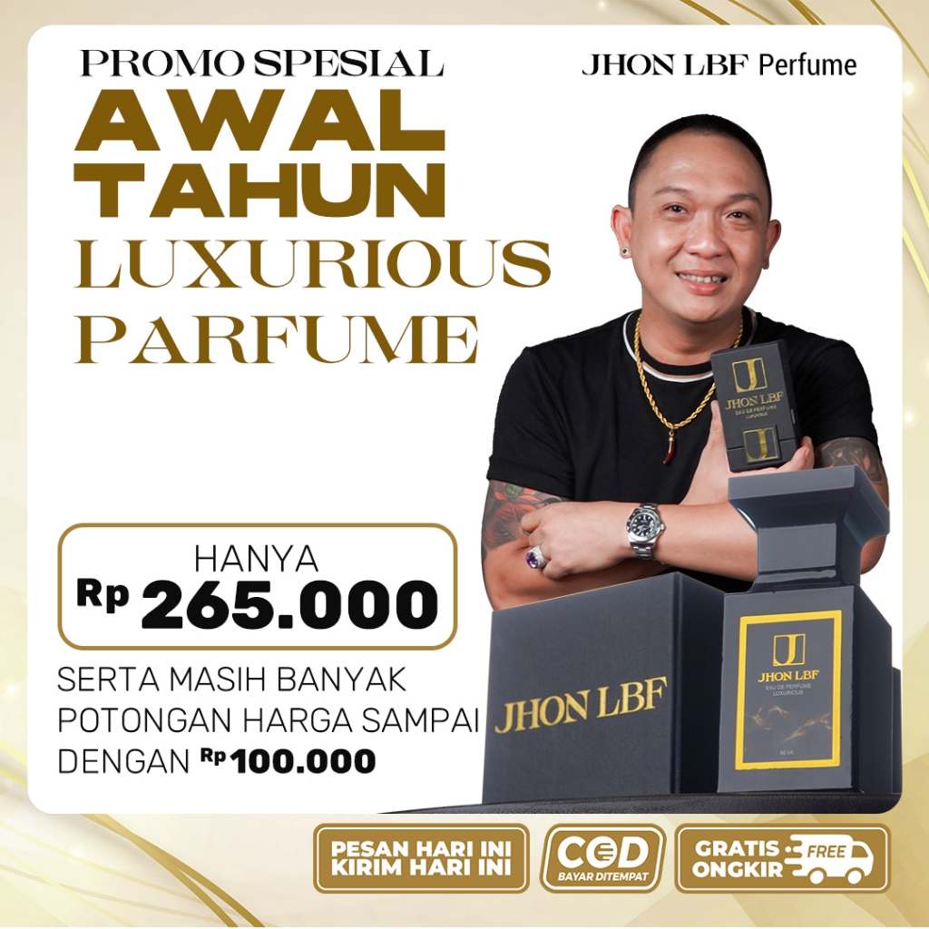 JHON LBF Luxurious Eau De Perfume Elegant Dignified Scent 50ml | Highlight a Classy Charm