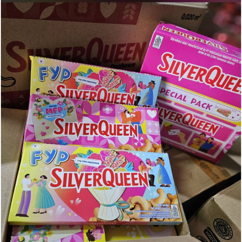 

Coklat Silverqueen Valentine 2x55Gr