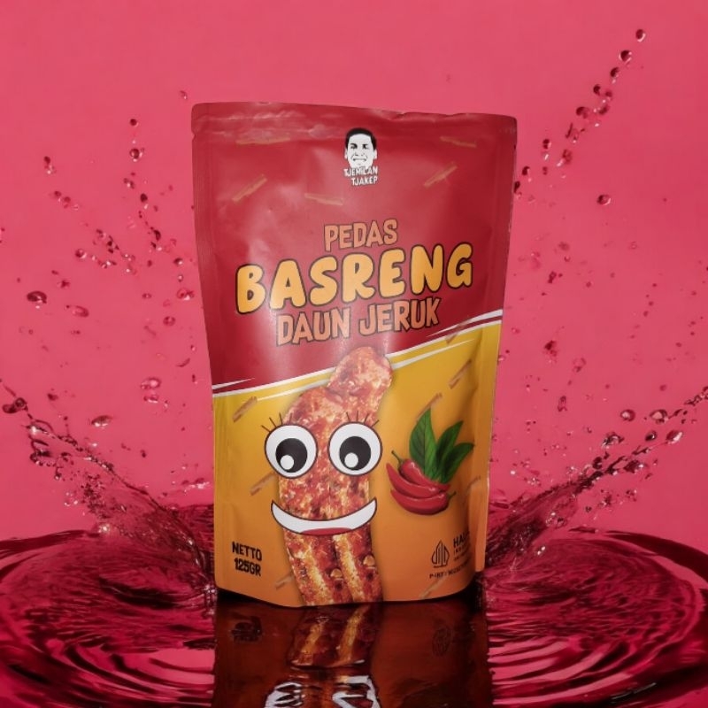 

Basreng Pedas Daun Jeruk Tjemilan Tjakep