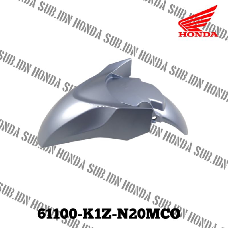 Spakbor Depan Silver Honda PCX 160 K1Z 61100K1ZN20MCO