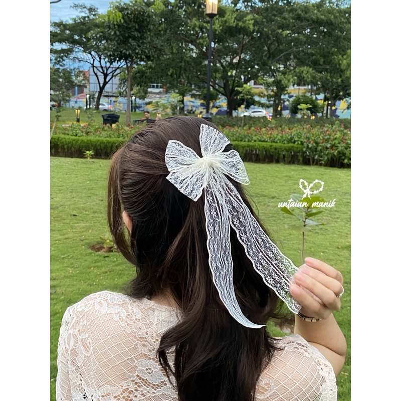 Untaian Manik - Lace Clip - Jepit Pita