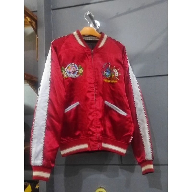 Jacket Fashion Sukajan Refisible Original Jepang