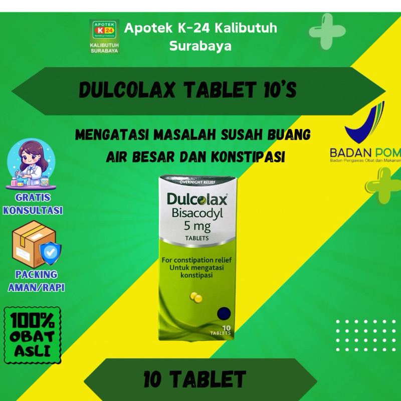 Dulcolax tablet isi 10
