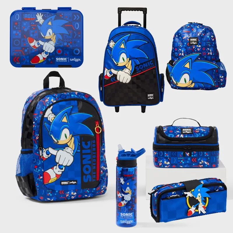 Tas ransel anak sonic/ransel sonic/tas ransel sonic hoddie/tas ransel tk sd sonic