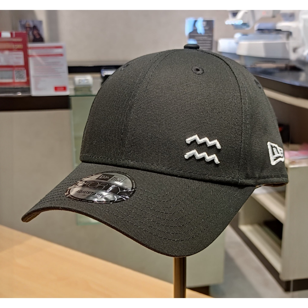 Topi New Era 9Forty Horoscope Horizons Aquarius Black Cap 100% Original Resmi