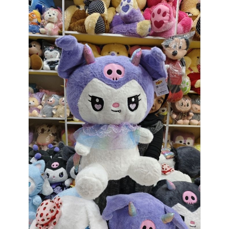 BONEKA LUCU KUROMI IMPORT UNGU BONEKA JUMBO IMPORT PREMIUM QUALITY