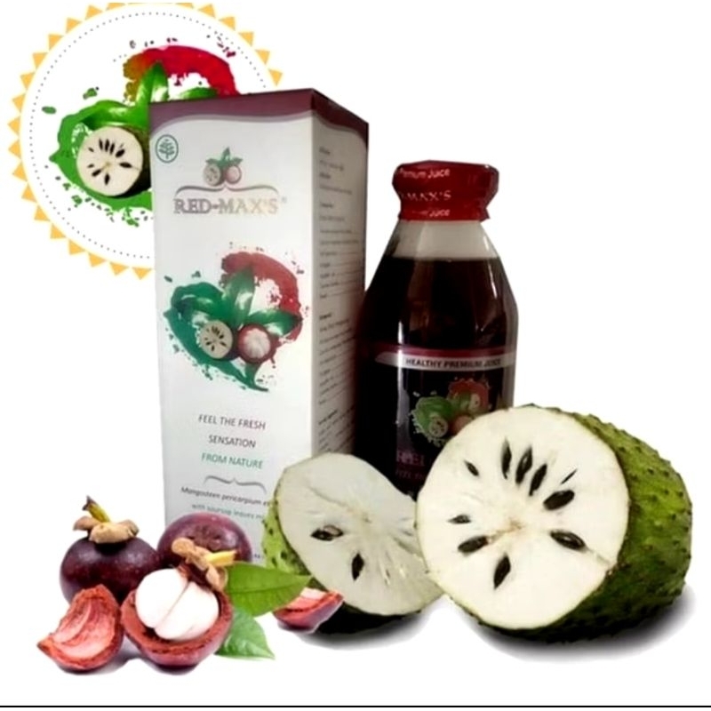 

Red Maxs Jus Sirsak Plus Manggis 350 ml
