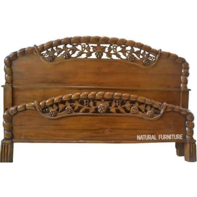 dipan ukir dipan jati jepara dipan kayu jati