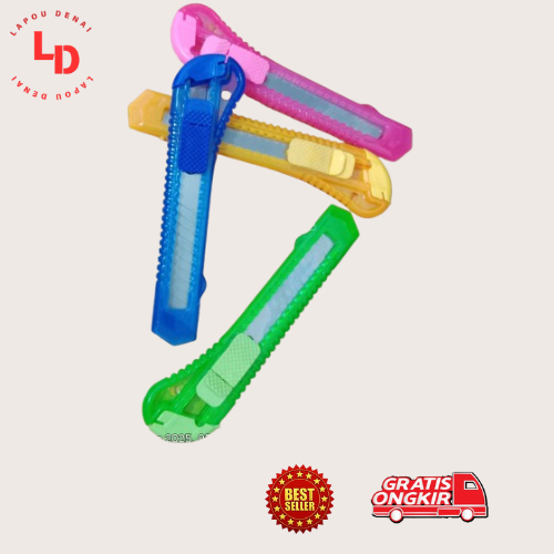 

1 PCS Cutter Transparan / Pisau Pemotong Bening