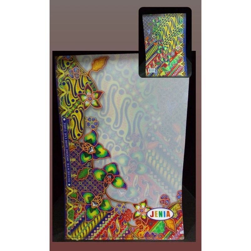 

(1 PCS) MAP L PLASTIK BATIK JENIA