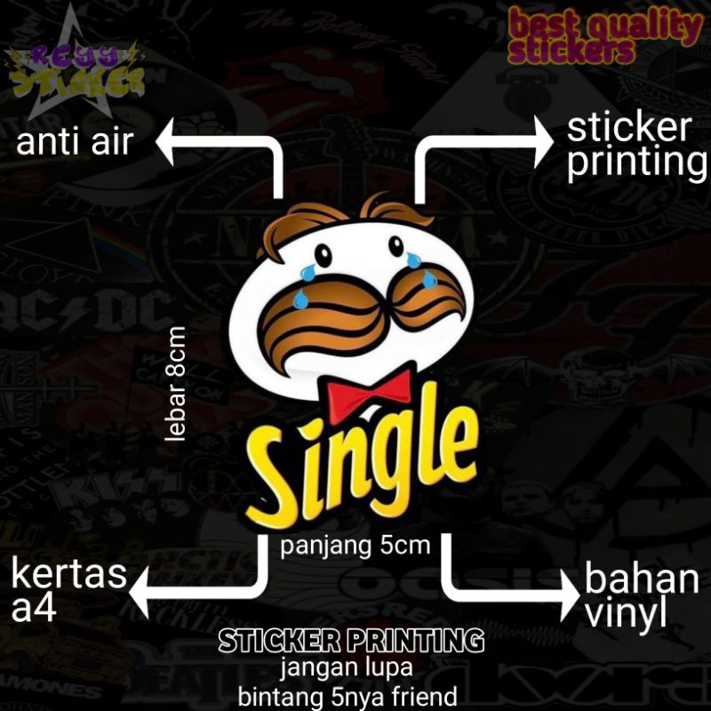 

STICKER PRINTING ANTI AIR SINGLE VIRAL